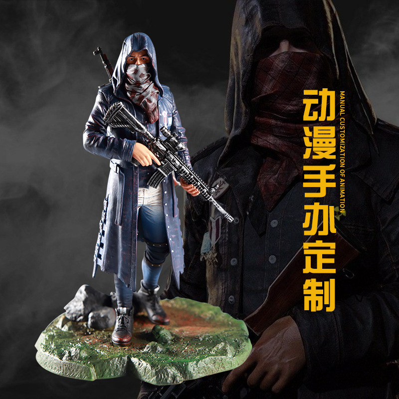 吃雞手辦定制-絕地大逃生角色模型定制 吃雞手辦定制-絕地大逃生角色模型定制